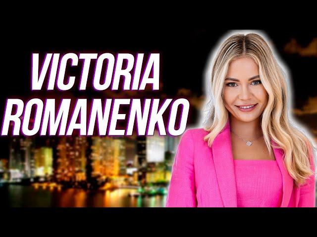 Realtor Victoria Romanenko. Living in Miami, Florida