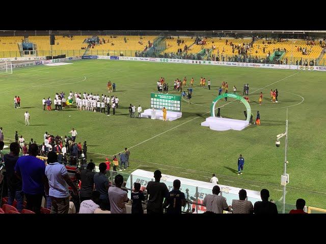 Democracy cup : Accra hearts of oak vs Kumasi Asante kotoko. Cup presentation