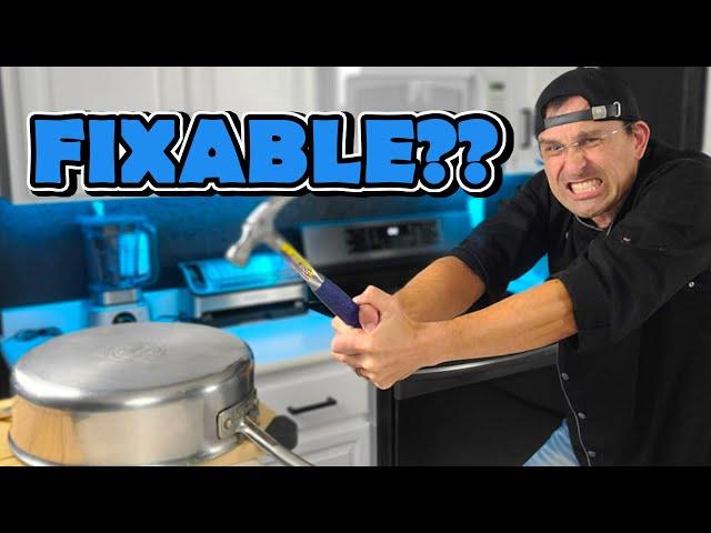 How to Fix a Warped Stainless Steel Pan in 15 Mins! | Before You Replace, Watch This!