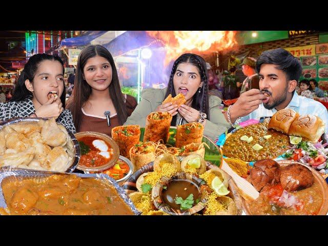 Eating My Subscribers' Favourite Food Challenge | Street Food Challenge || Pooja Singh