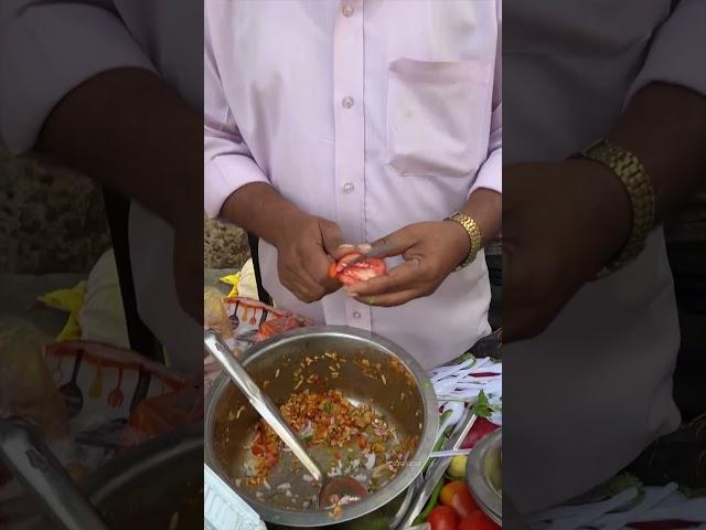 Most Entertaining bhelpuri wala of Jaipur Food Xplorer Indian street food #youtubeshorts #shorts