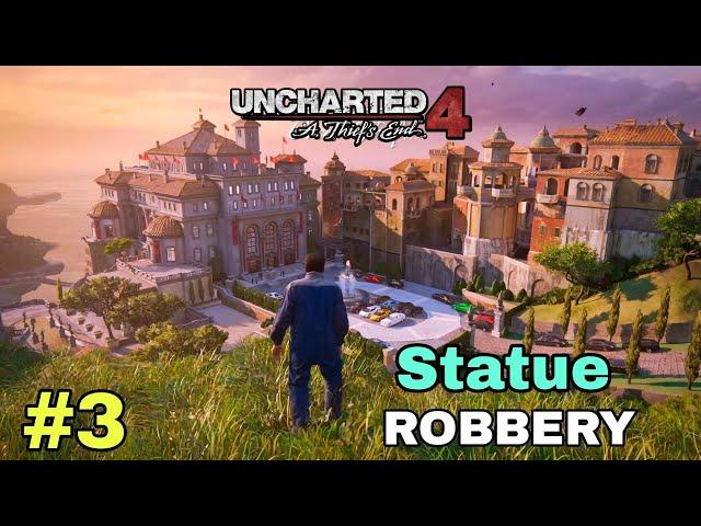 #3 UNCOVERED: The Intense Fight for the Stolen Statue | UNCHARTED 4 A Thiefs End 8k uncharted 4