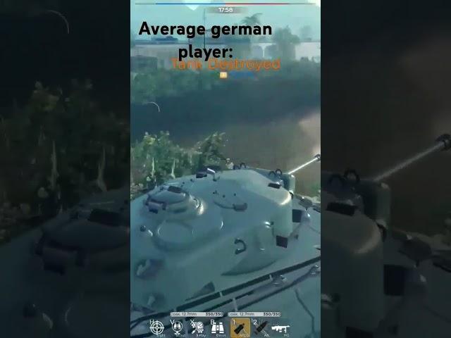 average german player in cursed tank simulator #roblox #cursedtanksimulator