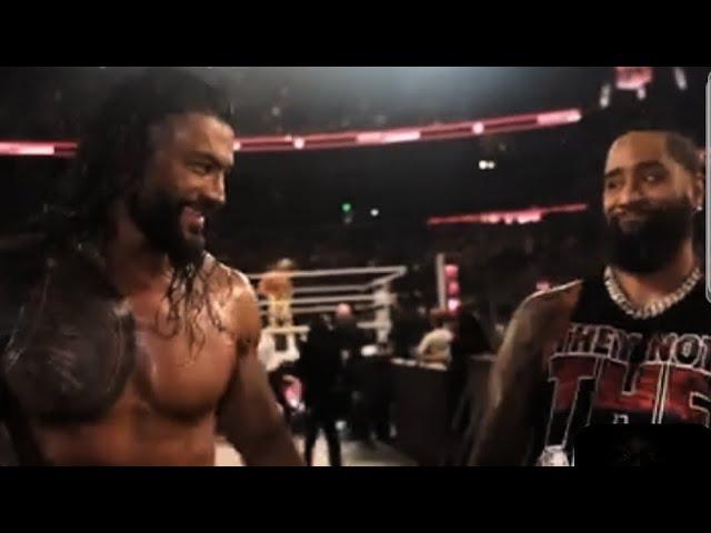 What hilariously happened between Roman reigns & Jimmy Uso  after WWE Bad Blood went off air