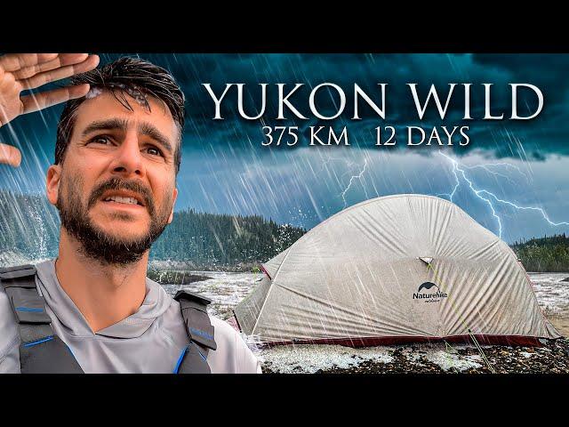 12-Day / 375km Solo Canoe Trip in the Yukon Wilderness | Part 2: Storms