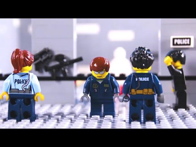 LEGO City Police Target Practice STOP MOTION | Billy Bricks Compilations