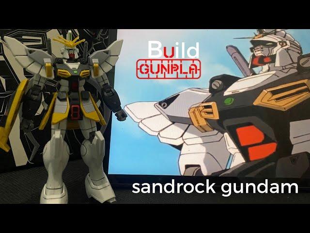 ASMR BUILD HG 1/144 SANDROCK GUNDAM BY JMS MODEL