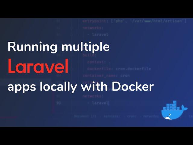 Running multiple Laravel apps locally with Docker