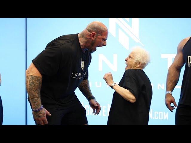 Grandma Heckles Bodybuilders Part 2 | Ross Smith