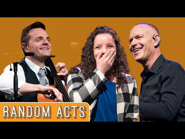 Girl Without A Hand Plays on Stage with The Piano Guys - Random Acts