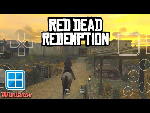 Red Dead Redemption Winlator 7.1.3 Amod Fix5 Poco F6 Settings