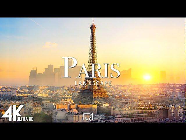 PARIS, FRANCE 4K - Relaxing Music Along With Beautiful Nature Videos (4K Video Ultra HD)