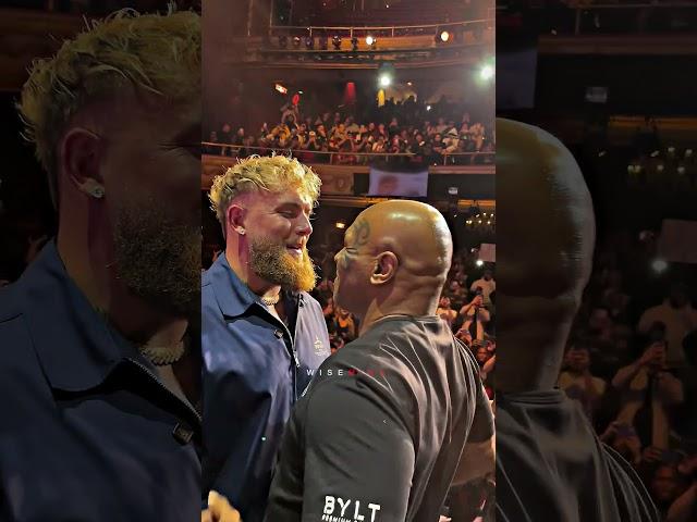 Mike Tyson Vs Jake Paul Face Off 