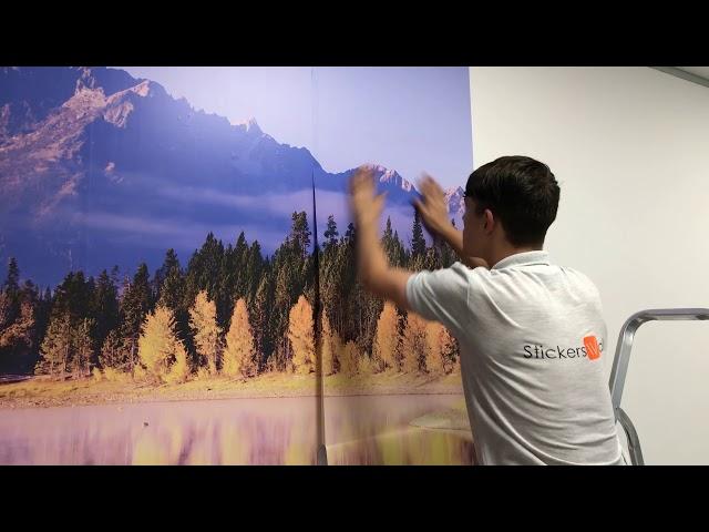 How to Apply Wall Murals