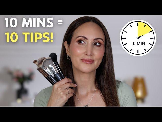 SHARING MY 10 MOST IMPORTANT MAKEUP TIPS...in Just 10 Minutes!