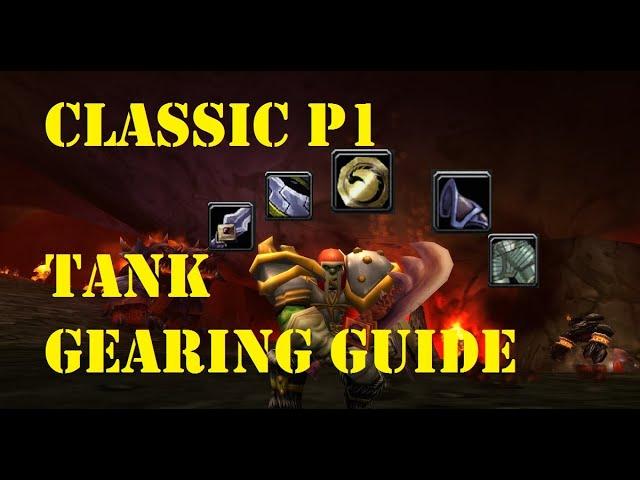 Gear Your Tank FAST! Prot Warrior Phase 1 Gearing Guide