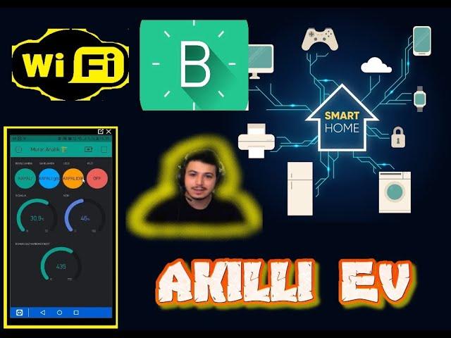 Akıllı Ev Projesi Yapımı */ İnternet Üzerinden Kontrol */ BLYNK Programı */ 3 Sensör 4 Röle Kontrolü