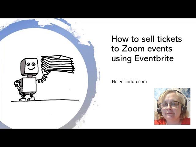 How to sell tickets to your Zoom online event using Eventbrite