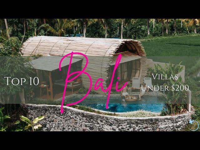 Ubud Bali Villas that you can stay for under $200 a night | Part 1 | IG worthy Stays!