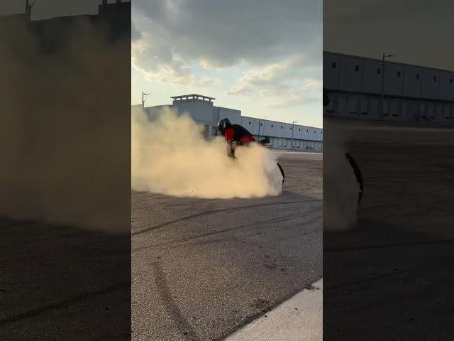 Stretch motorcycle burnout  #shorts #bikelife #motorcycle