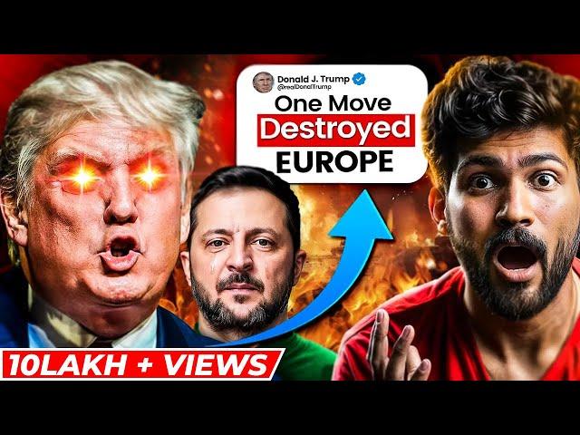 Trump Zelenskyy meeting SHOCKED Europe | Abhi and Niyu