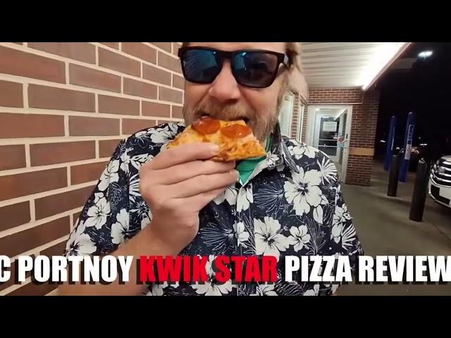 #shorts Dave Portnoy Pizza Review Kwik Star Iowa Gas Station PIzza