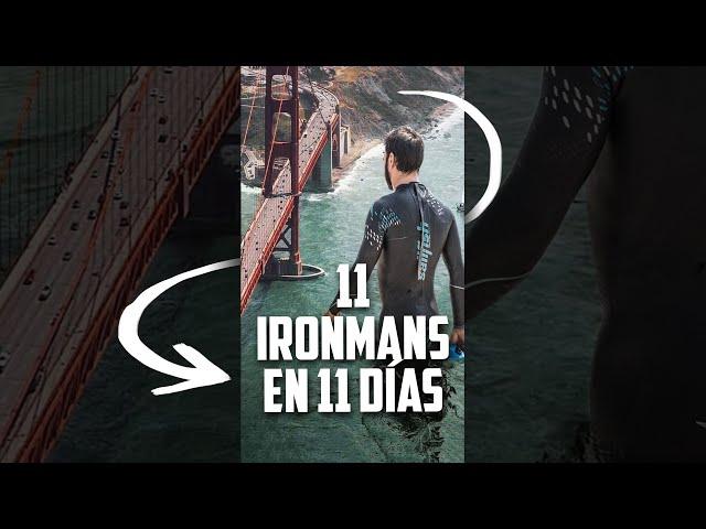 11 IRONMANS en 11 DÍAS | Valentí Sanjuan #shorts