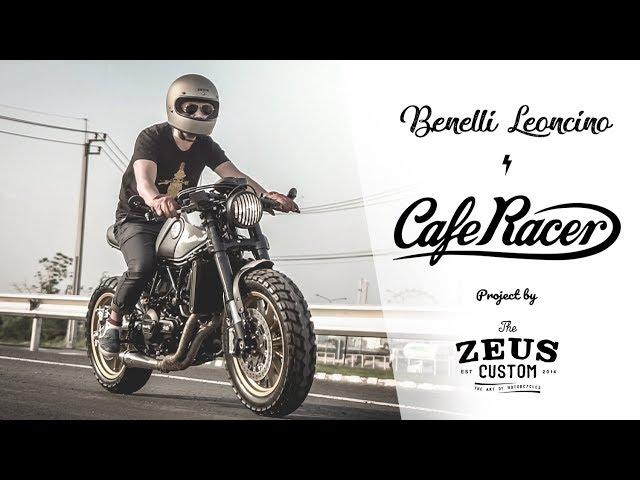 BENELLI LEONCINO 500 CAFE RACER BY ZEUS CUSTOM [Official Video]