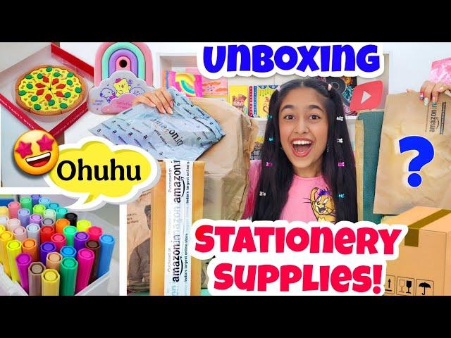 Unboxing Stationery Supplies!!🫶 *USEFUL* | Riya's Amazing World