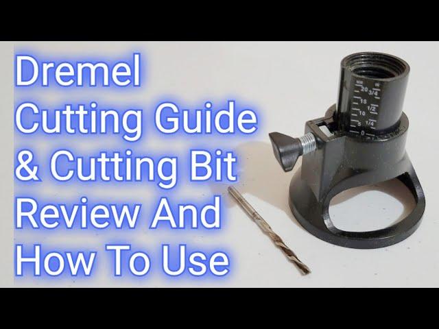 How To Use The Dremel Cutting Guide And Multipurpose Cutting Bit And Review