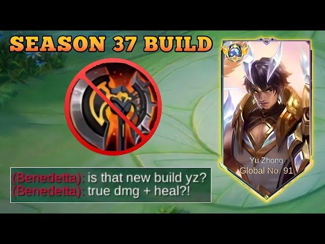 WAR AXE NO MORE! YU ZHONG NEW BUILD FOR SEASON 37 HIGH SPELL VAMP! (must try)