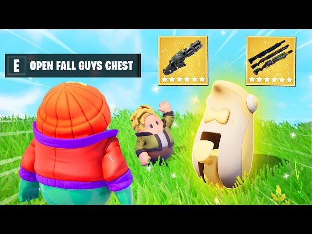 The *FALL GUYS CHEST* ONLY Challenge in Fortnite