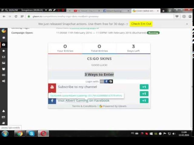 Giveaway STARTED - Join Us!