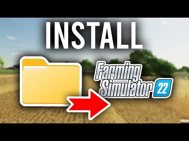 How To Download Mods On Farming Simulator 22 | Install Farming Simulator 22 Mods