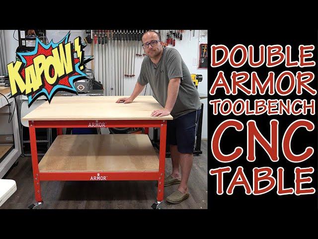 Double Armor Tool Bench CNC Table