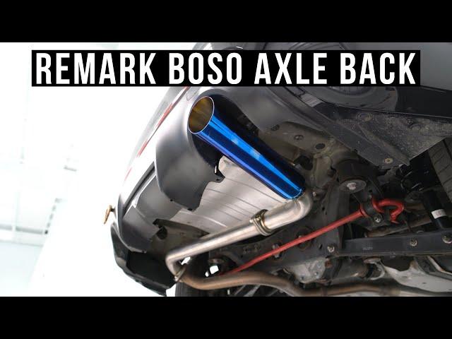 Remark Boso Axle Back Muffler Delete | FRS BRZ 86