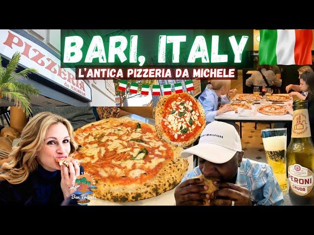 The Best Neapolitan Pizzeria in Italy? L' Antica Pizzeria da Michele in Bari Italy 