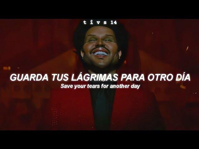 The Weeknd - Save Your Tears (Official Music Video) || Sub. Español + Lyrics