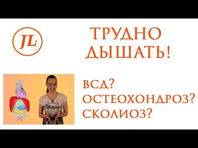 Трудно дышать! 5 неявных причин затрудненного дыхания: диафрагма, позвоночник, дисфункция РПС, мышцы