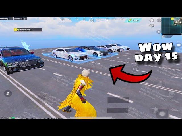 How to make cars 100000km need for speed map in wow pubg mobile | pubg wow day 14