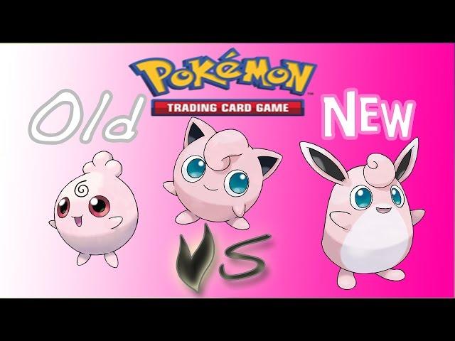 Pokemon TCG: Old vs New Jigglypuff Stages