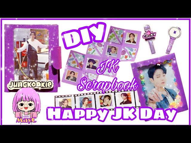 BTS JUNGKOOK SCRAPBOOK/#HappyJKDay #Jungkook #JK #KOOKIE/DIY JK SCRAPBOOK/ARMY MayC/Philippines