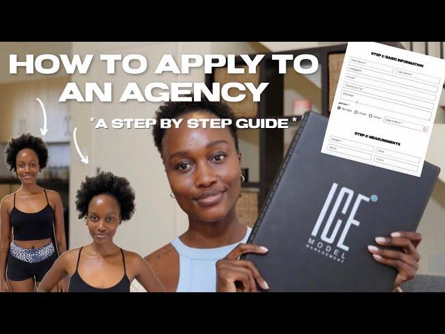 How To Apply To A Model Agency *a step by step guide* | Bianca Koyabe