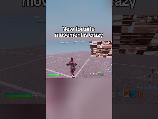 New Fortnite movement#fortnite #фортнайт