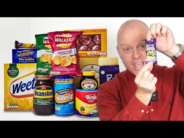 Tiny Tim Tries Classic UK Snacks