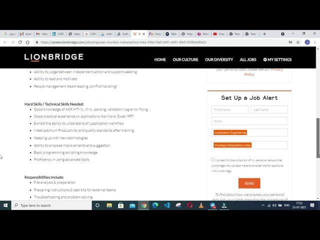 Lionbridge Hiring Freshers as Software Engineer | Any Graduate can apply