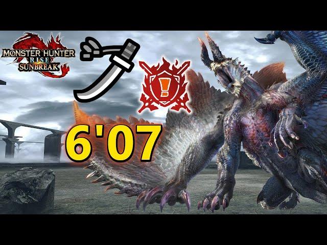 Special Investigation Risen Shagaru Magala Speedrun Longsword Monster Hunter Rise Sunbreak