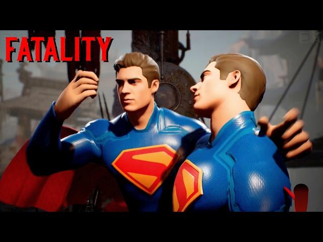 MK1 SUPERMAN 2025 Performs All Fatalities & Animalities