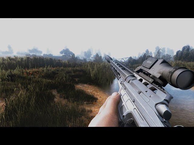 ESCAPE FROM TARKOV TRG SNIPER RIFLE STALKER ANOMALY SHOWCASE