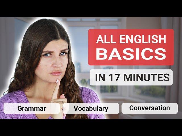 What to learn to speak English fluently [All the basics to learn English speaking easily]